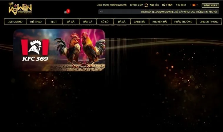 Đá Gà Tại K9WIN: Tìm Hiểu Sân Chơi Cá Cược Đỉnh Cao 1 Sảnh Đá gà K9WIN thiết kế giao diện đẹp, chuyên nghiệp
