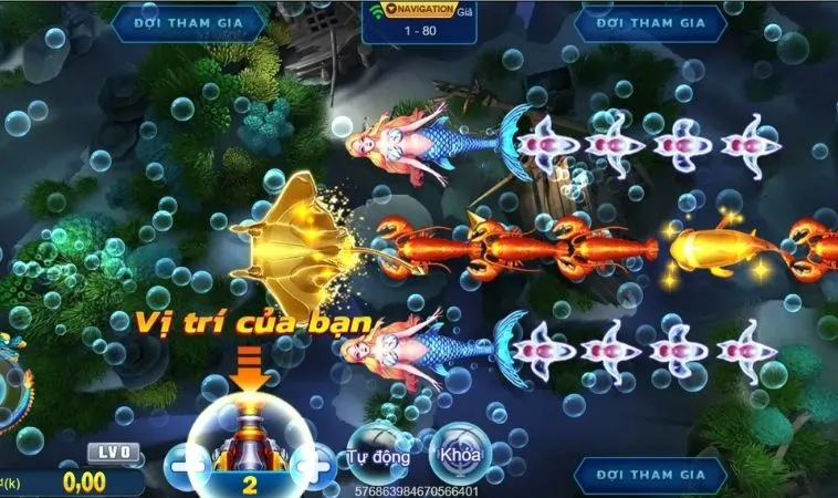 Hướng Dẫn Chơi Bắn Cá Royal Fishing Tại K9WIN Hiệu Quả Nhất 2 Giao diện chơi game Bắn Cá Royal Fishing tại K9WIN