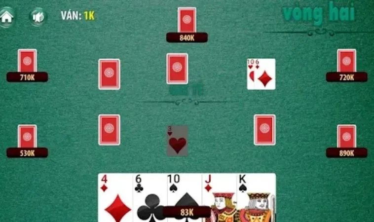 Hướng Dẫn Cách Chơi Sắc Tê Nhà Cái K9WIN Hiệu Quả Nhất 2 Giao diện chơi Sắc Tê Nhà Cái K9WIN